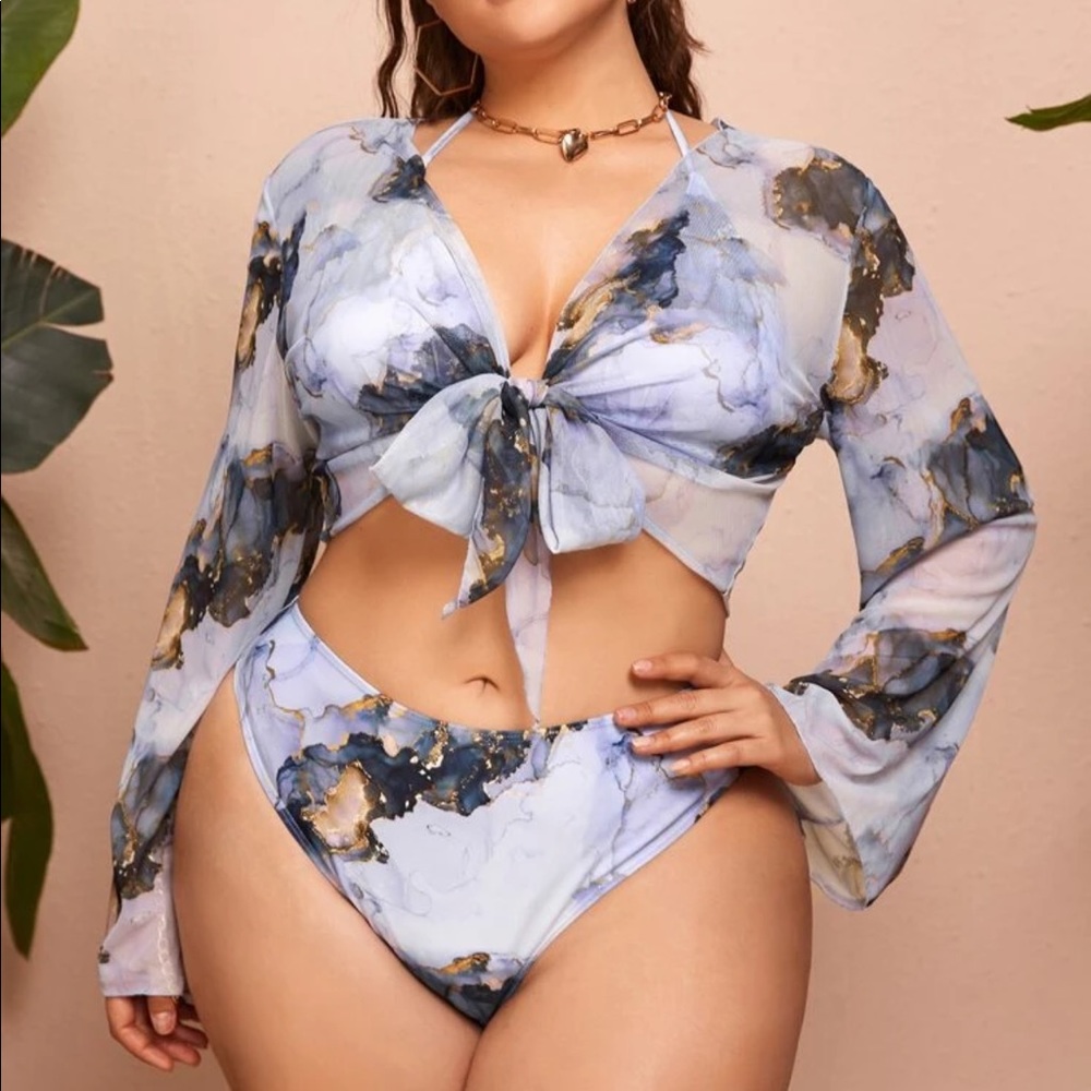 3 Piece Bathing Suit!